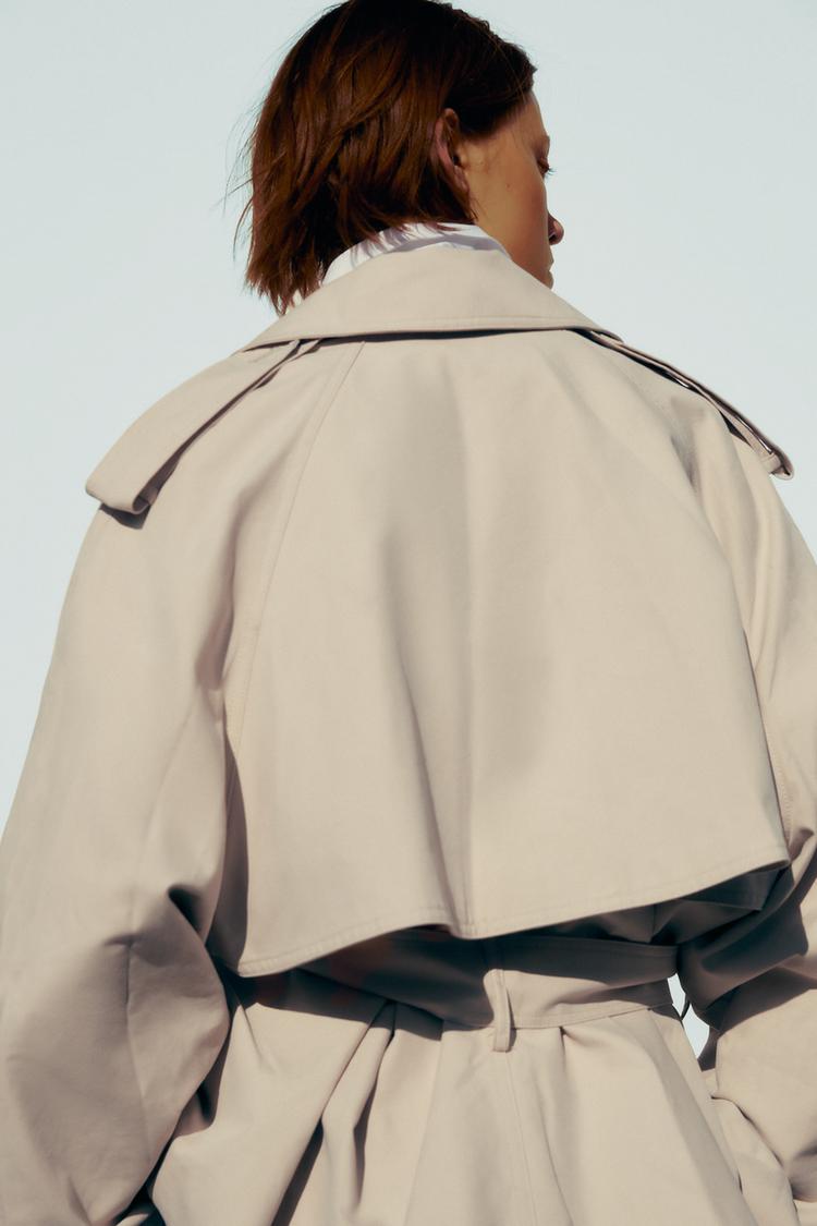 The Sloane Belted Short Trench