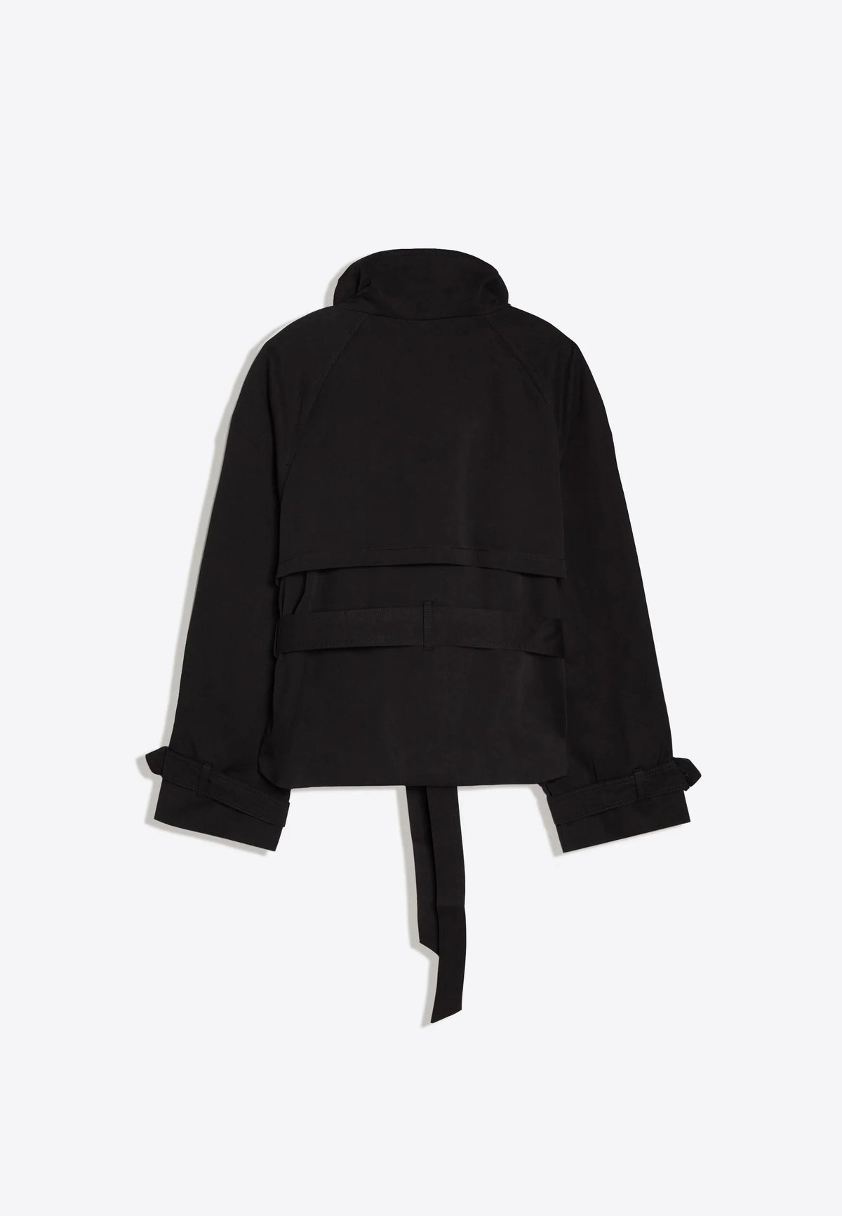 BUTTONED TRENCH COAT