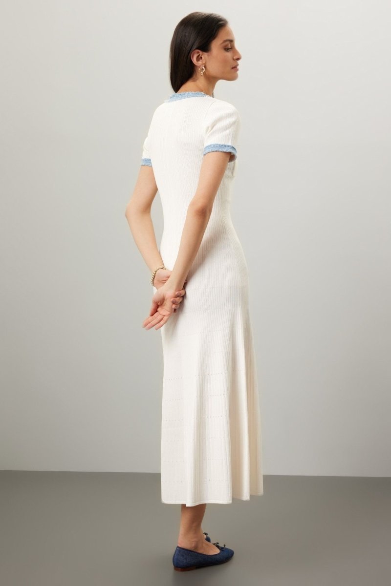 KNITTED MIDI DRESS
