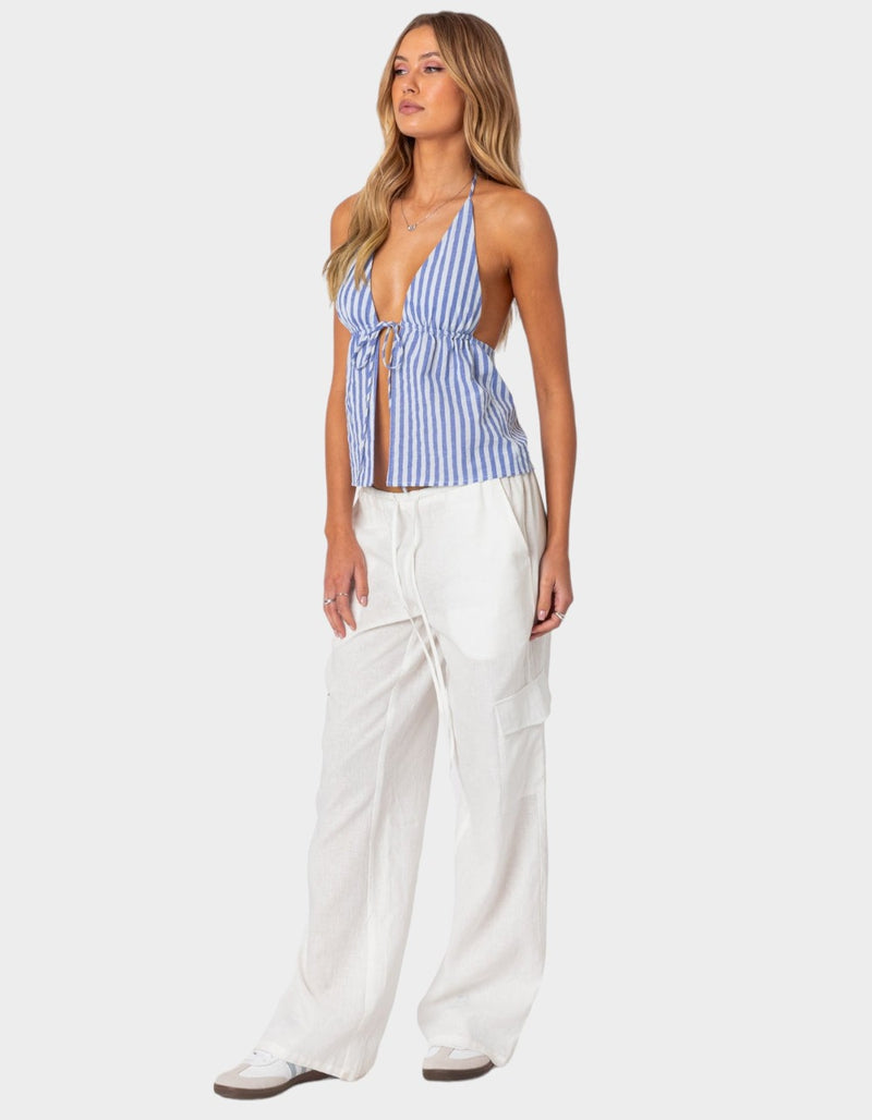 RIVIERA TIE TOP