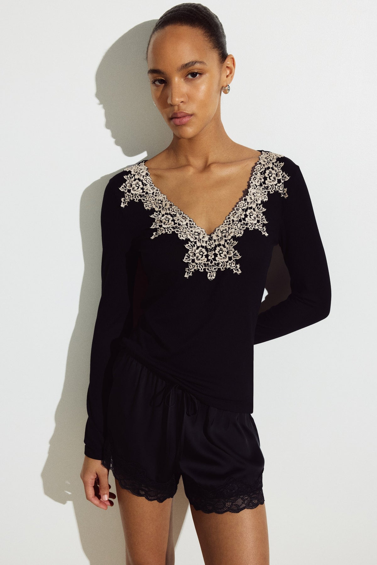 Ribbed Longsleeve Top
