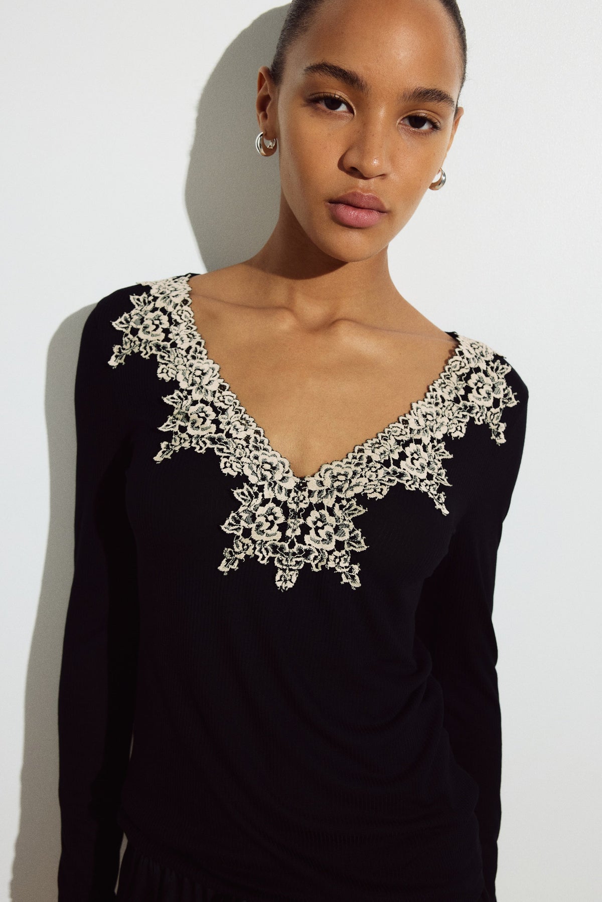 Ribbed Longsleeve Top