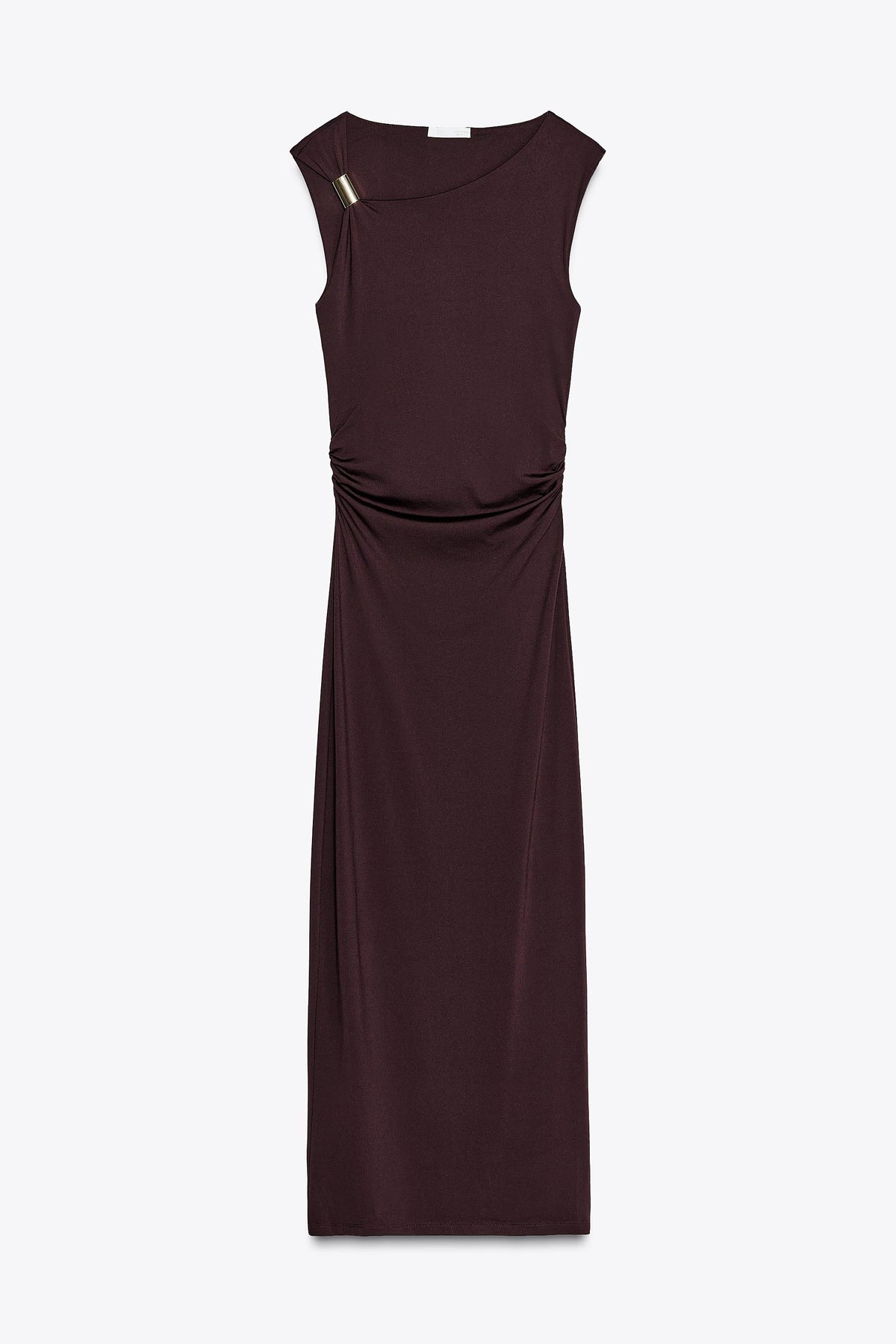 METALLIC MOTIF DRESS