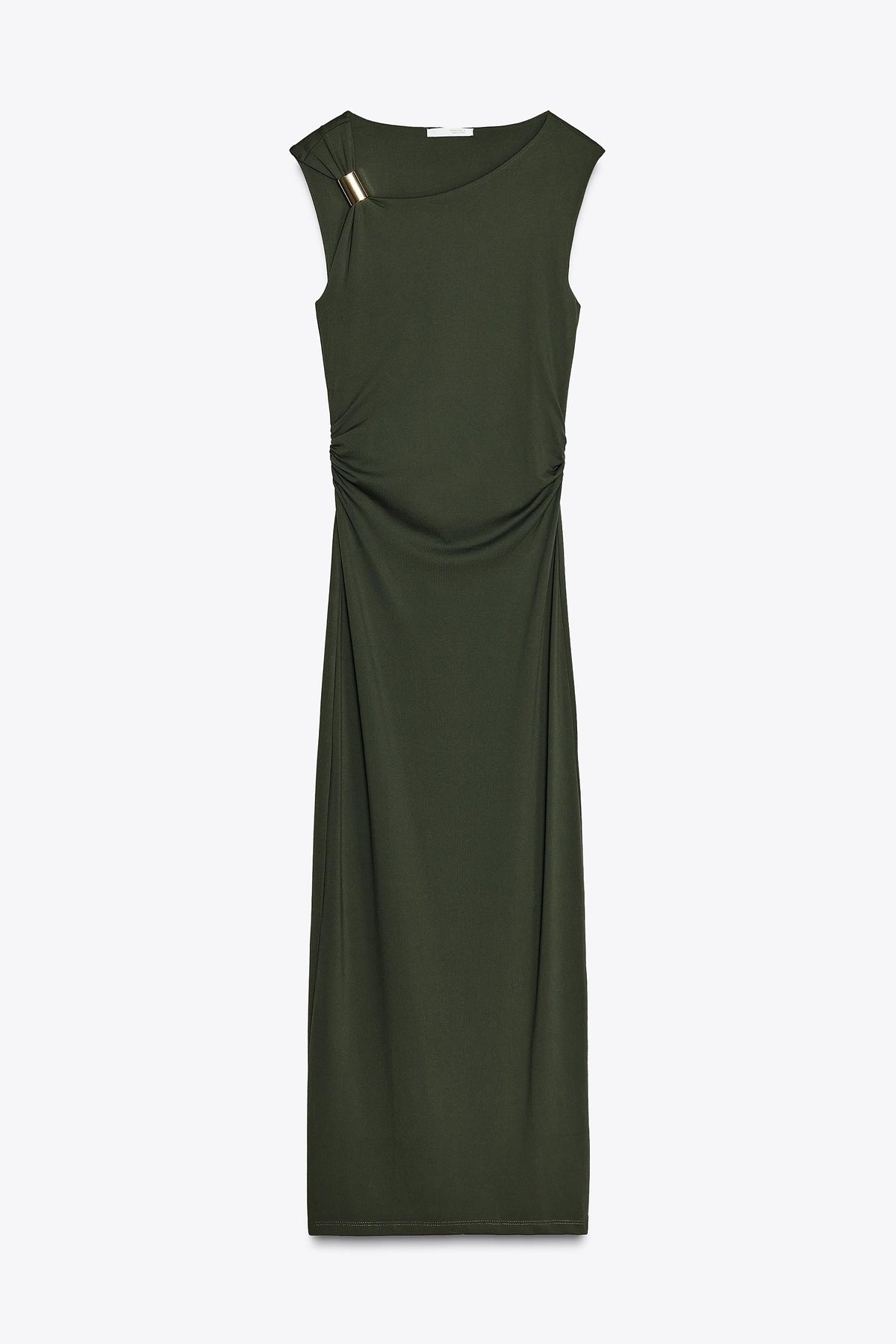 METALLIC MOTIF DRESS
