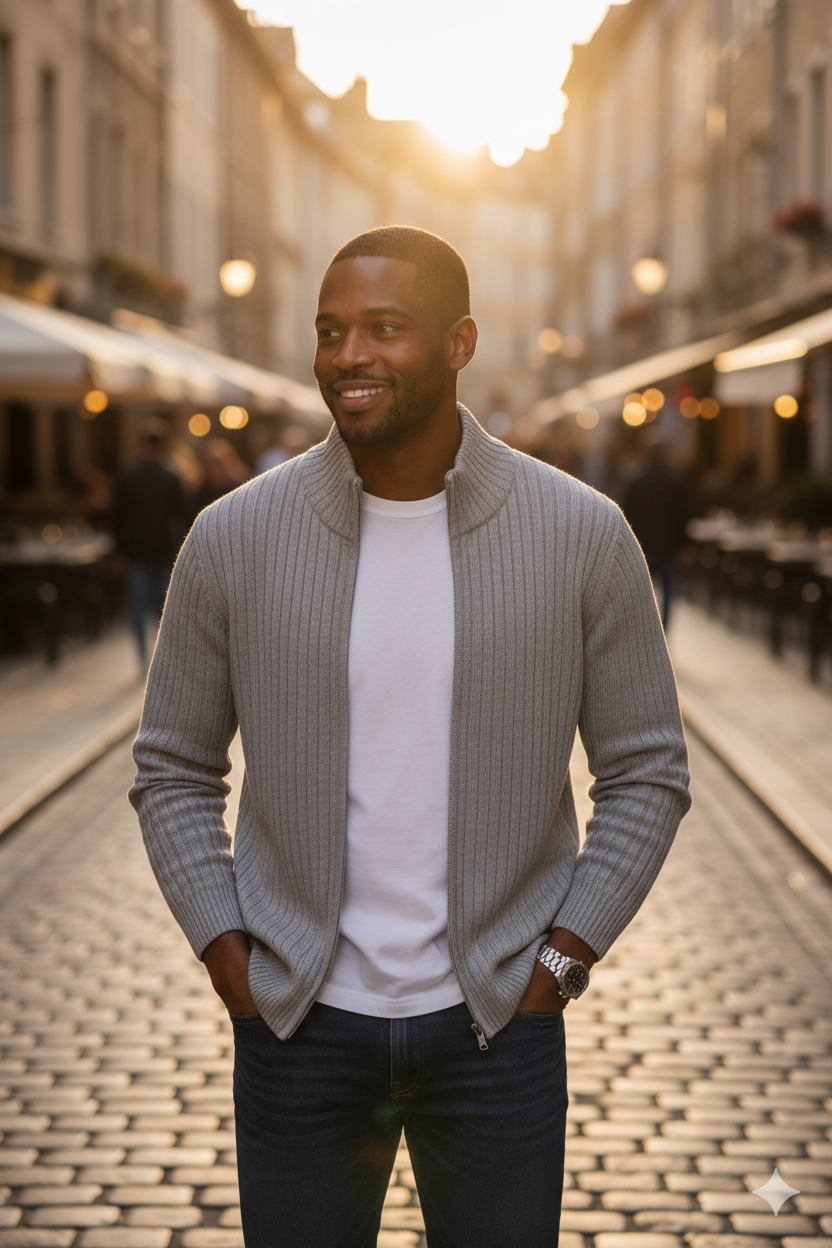LEO CLASSIC VEST | | Men's Stand Collar Jersey
