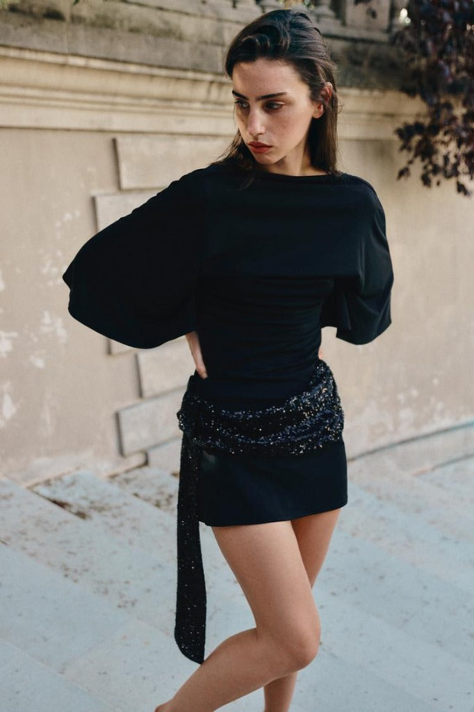 Elegant Sequin Mini Dress