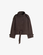 BUTTONED TRENCH COAT