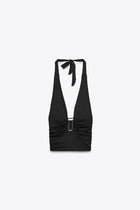 SOLANA HALTER TOP