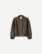 OVERSIZED LEATHER JACKET