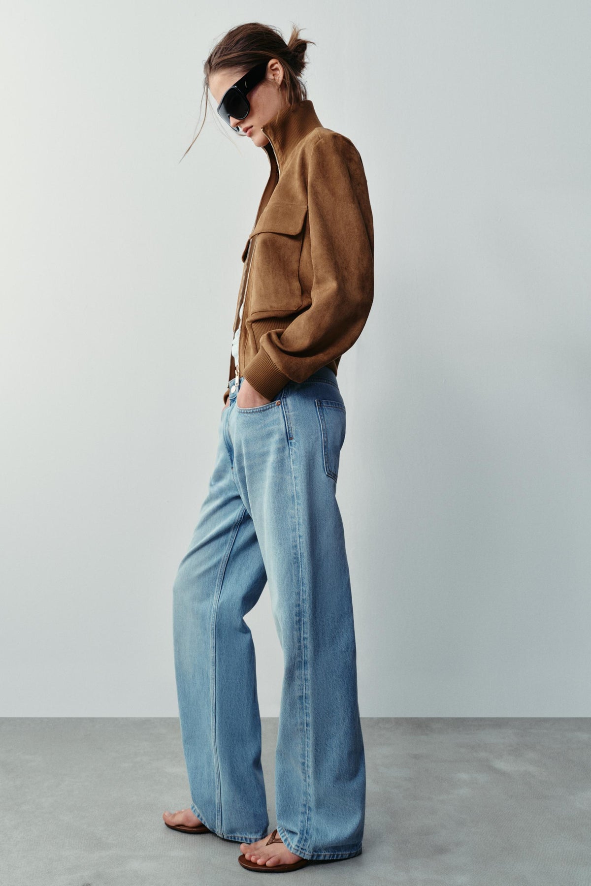 Structured Bomber Jacket