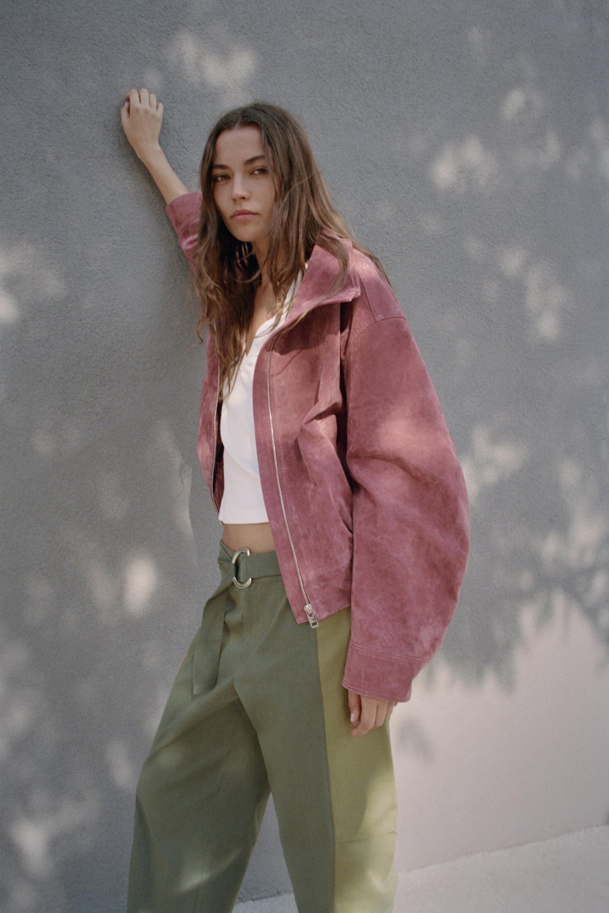 Stand-Collar Bomber Jacket