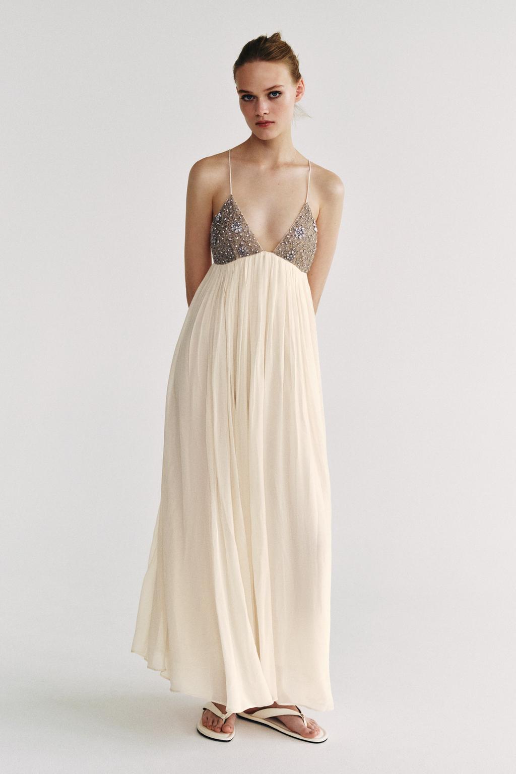 BEADED MAXI DRESS