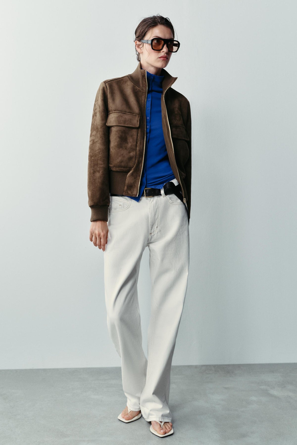 Structured Bomber Jacket