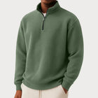 ESSENTIAL KNIT QUARTER ZIP