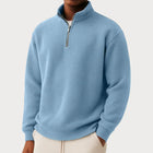 ESSENTIAL KNIT QUARTER ZIP