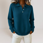 Sandra™ | Soft Knitted Sweater with Collar
