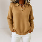 Sandra™ | Soft Knitted Sweater with Collar