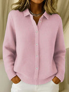 MAEVE | CLASSIC KNIT BUTTON CARDIGAN