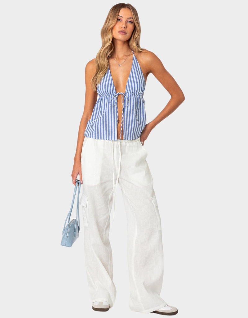RIVIERA TIE TOP