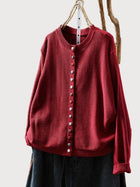 THE KELLY | Women's Grace Button-Detail Cardigan