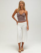 Low-Rise Gaucho Trouser