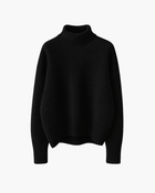 Women's Luxe High Neck Knit Sweater