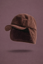FROSTLINE CORDUROY EARFLAP CAP