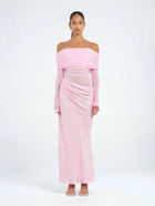 SHEER MAXI DRESS