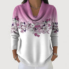 SERELIA | FLORAL KNIT SWEATER