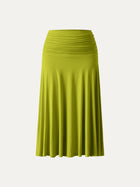 A-Line Midi Skirt