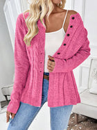 Caroline Ribbed Cardigan