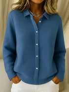 MAEVE | CLASSIC KNIT BUTTON CARDIGAN