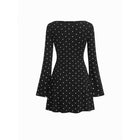 LONG SLEEVE POLKA DRESS