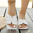 Chic Glide | Minimal Cross-Strap Slides