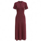 KNITTED MIDI DRESS